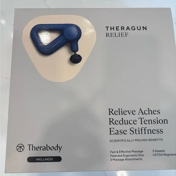 Theragun Relief Blue NIB - Picture 3 of 7